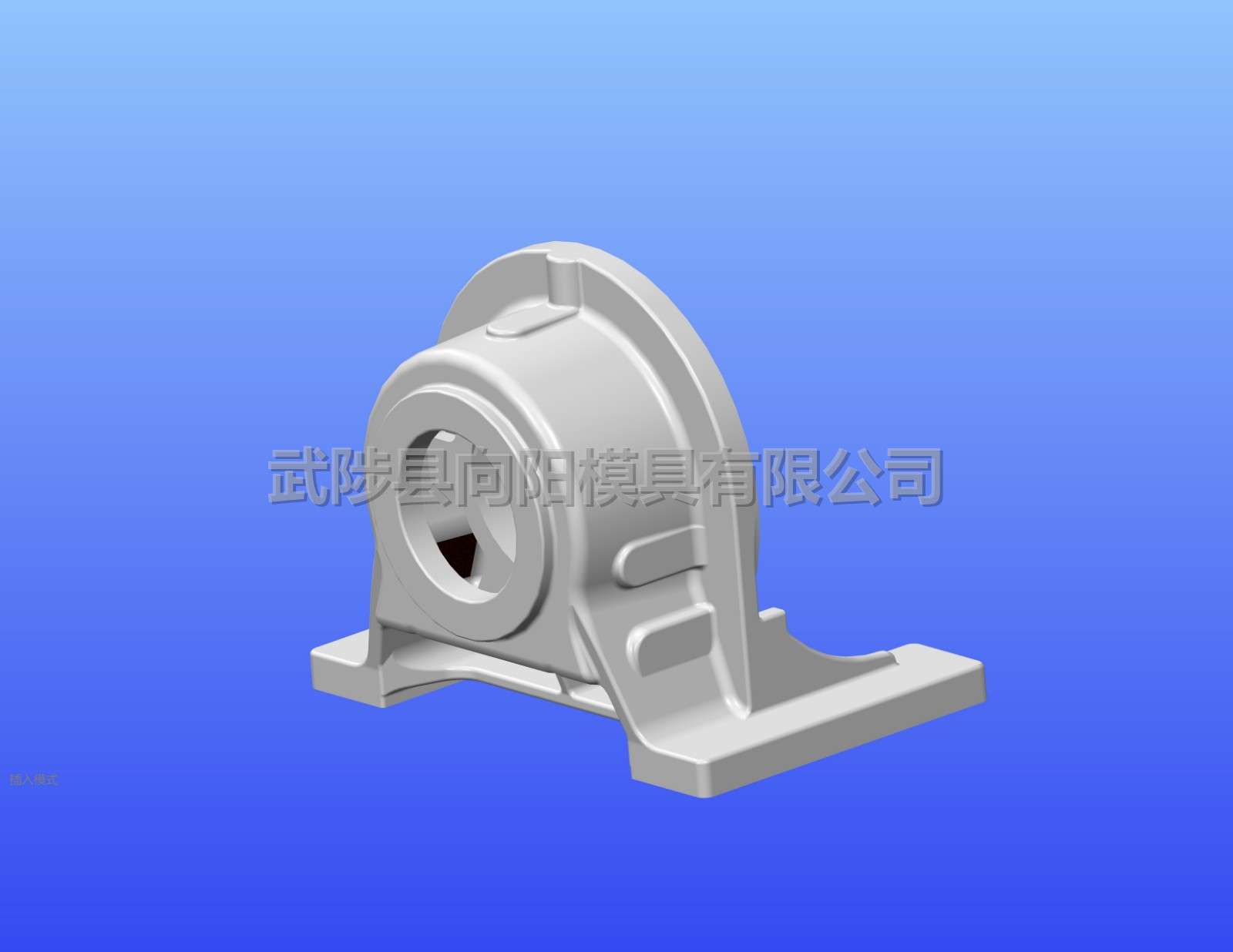 支架機(jī)座模具